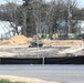 Collective Training Officers Quarters Project construction operations in May 2025 at Fort McCoy