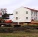 Collective Training Officers Quarters Project construction operations in May 2025 at Fort McCoy