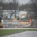 Collective Training Officers Quarters Project construction operations in May 2025 at Fort McCoy