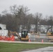 Collective Training Officers Quarters Project construction operations in May 2025 at Fort McCoy