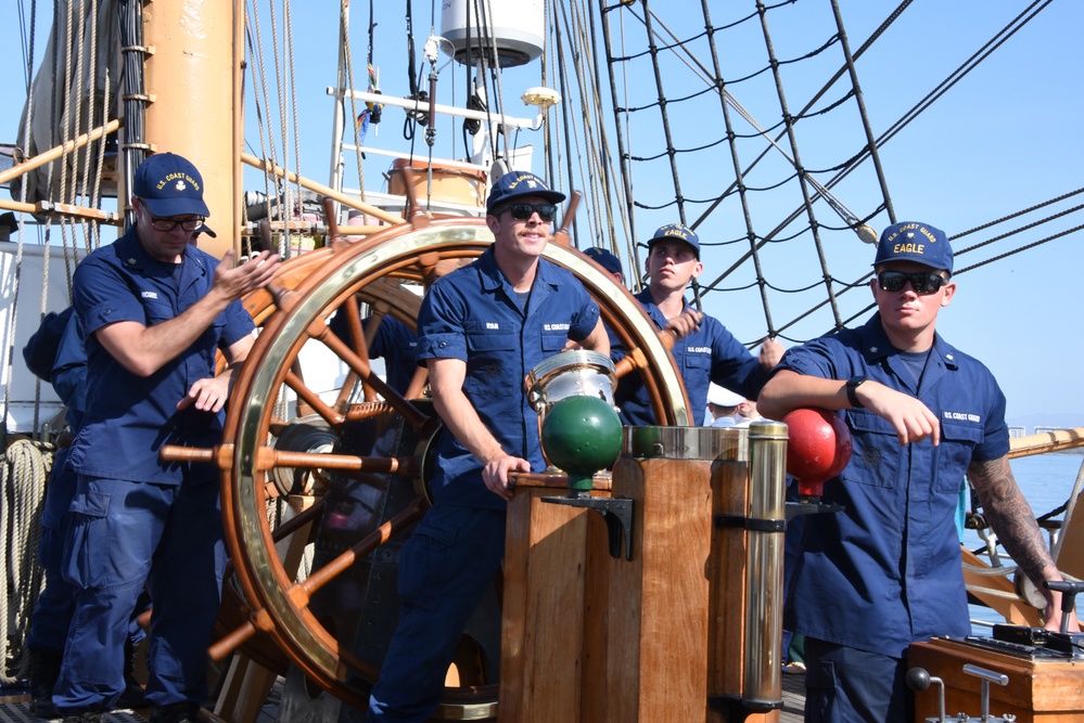 Coast Guard Barque Eagle visits Puerto Vallarta