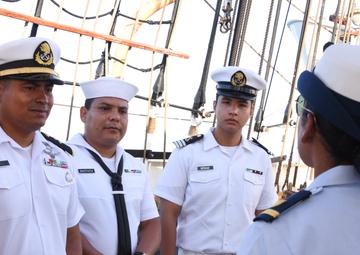 Coast Guard Barque Eagle visits Puerto Vallarta