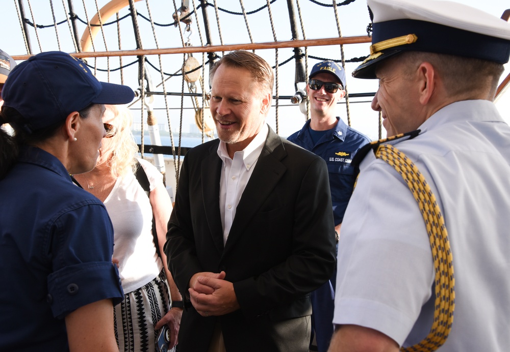 Coast Guard Barque Eagle visits Puerto Vallarta