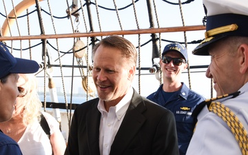 Coast Guard Barque Eagle visits Puerto Vallarta