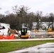 Collective Training Officers Quarters Project construction operations in May 2025 at Fort McCoy