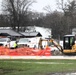 Collective Training Officers Quarters Project construction operations in May 2025 at Fort McCoy