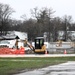 Collective Training Officers Quarters Project construction operations in May 2025 at Fort McCoy