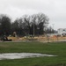 Collective Training Officers Quarters Project construction operations in May 2025 at Fort McCoy