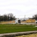 Collective Training Officers Quarters Project construction operations in May 2025 at Fort McCoy