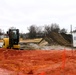 Collective Training Officers Quarters Project construction operations in May 2025 at Fort McCoy