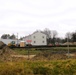 Collective Training Officers Quarters Project construction operations in May 2025 at Fort McCoy
