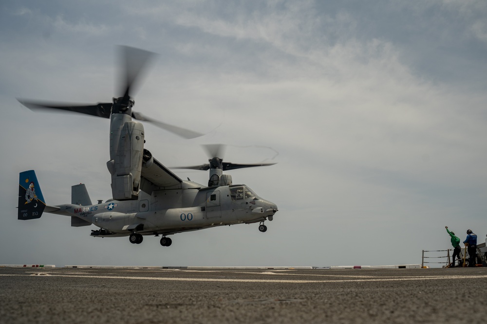 22nd MEU | BLT 3/6 Departs the USS San Antonio for Raid During ARGMEUEX