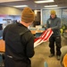 NMCB3 SEABEES RECEIVE MCMUDO STATION FLAG