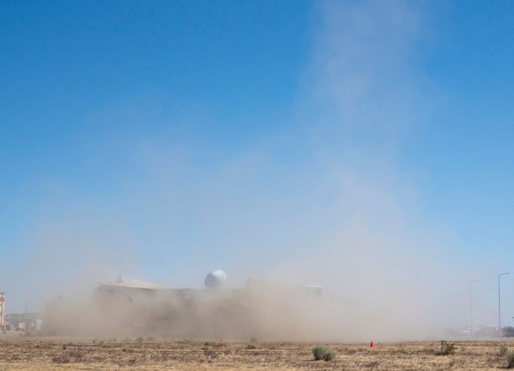 End of an era: USACE, Air Force remove aging tower at Plant 42