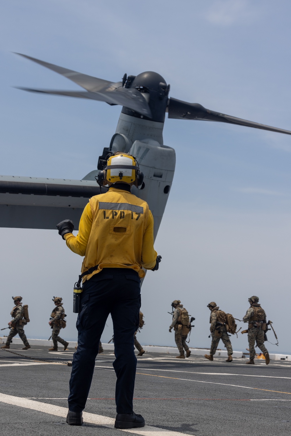 22nd MEU | BLT 3/6 Departs the USS San Antonio for Raid During ARGMEUEX