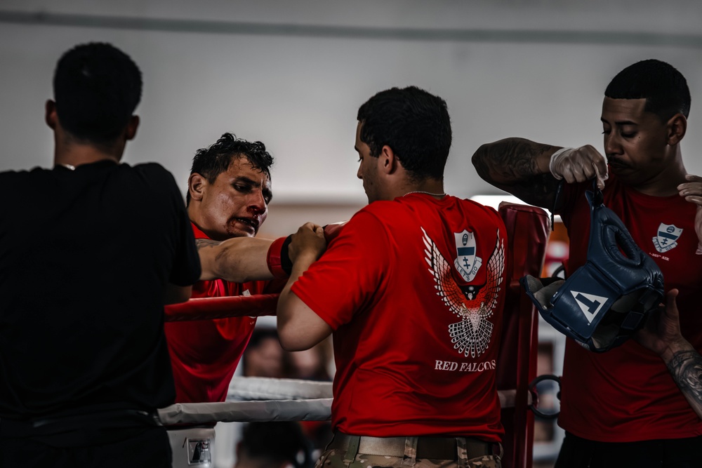 Paratroopers Go Toe-to-Toe in All American Week Boxing Tournament