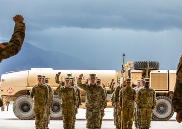 Alpha Company, 404th Aviation Support Battalion Holds Change of Command Ceremony