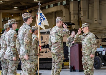 Alpha Company, 404th Aviation Support Battalion Holds Change of Command Ceremony