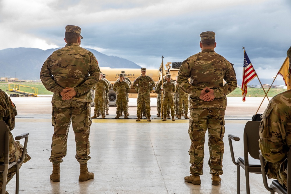 Alpha Company, 404th Aviation Support Battalion Holds Change of Command Ceremony