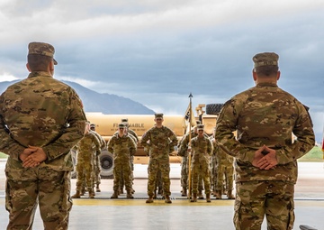 Alpha Company, 404th Aviation Support Battalion Holds Change of Command Ceremony