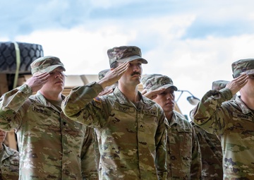 Alpha Company, 404th Aviation Support Battalion Holds Change of Command Ceremony