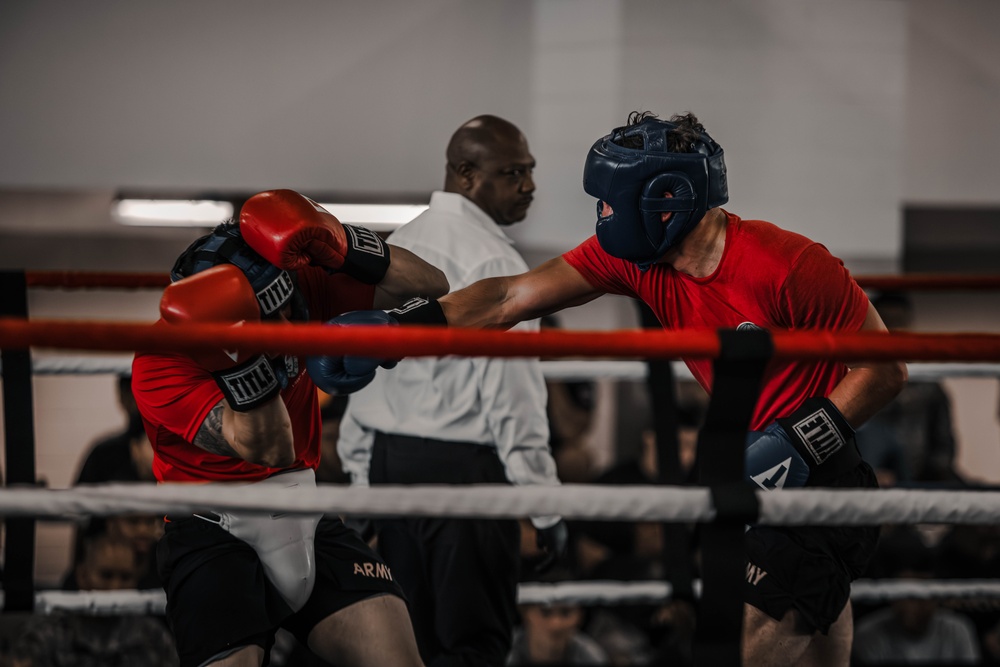 Paratroopers Go Toe-to-Toe in All American Week Boxing Tournament