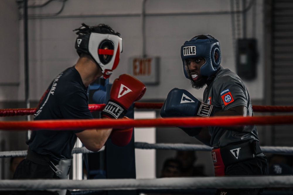 Paratroopers Go Toe-to-Toe in All American Week Boxing Tournament
