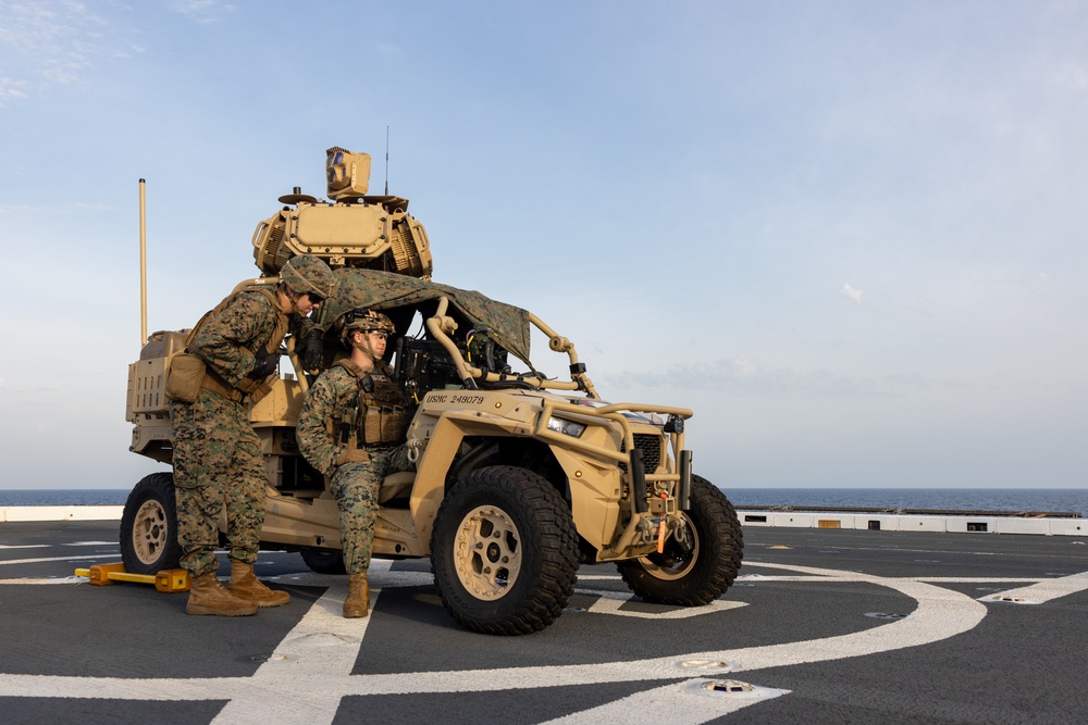 22nd MEU | 2nd LAAD Unmanned Aerial System Ops