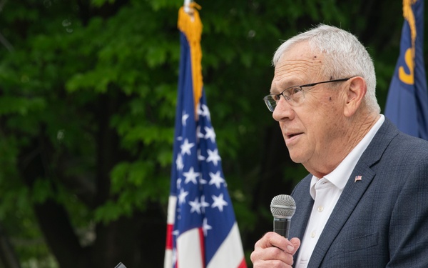 Armed Forces Day celebration at the Rees Training Center