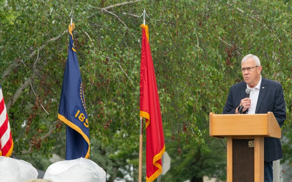 Armed Forces Day celebration at the Rees Training Center