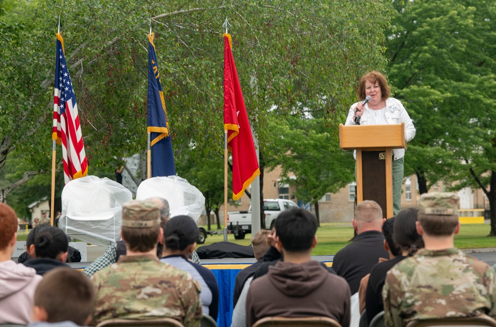 Armed Forces Day celebration at the Rees Training Center
