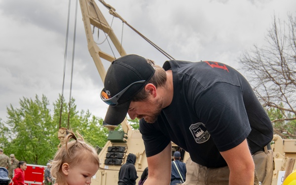 Armed Forces Day celebration at the Rees Training Center