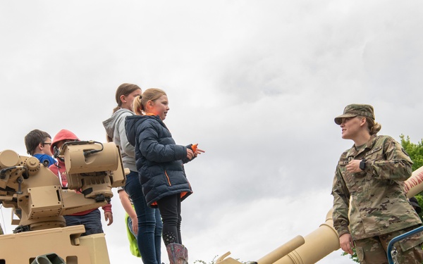 Armed Forces Day celebration at the Rees Training Center