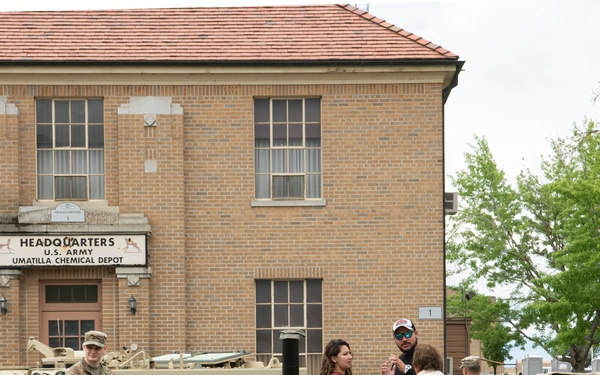 Armed Forces Day celebration at the Rees Training Center