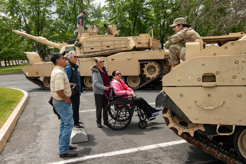 Armed Forces Day celebration at the Rees Training Center