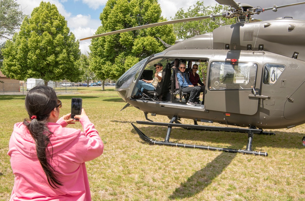 Armed Forces Day celebration at the Rees Training Center
