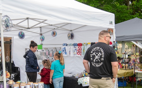 Armed Forces Day celebration at the Rees Training Center
