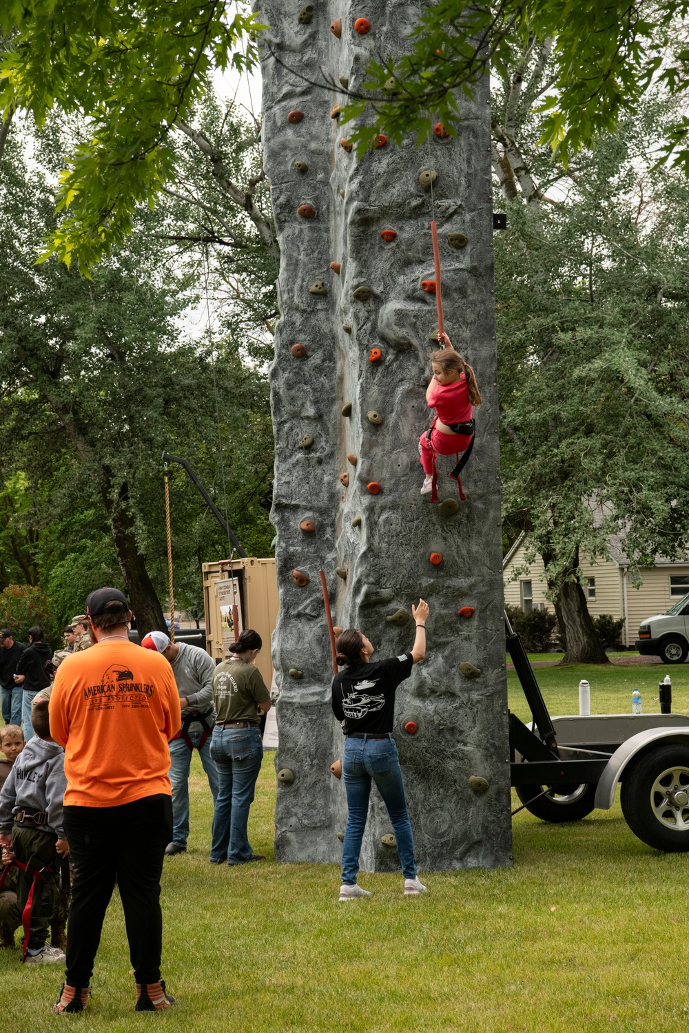 Armed Forces Day celebration at the Rees Training Center