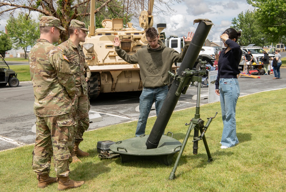 Armed Forces Day celebration at the Rees Training Center