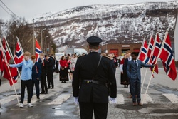 U.S. Marines participate in Norwegian Constitution Day Parade [Image 2 of 9]