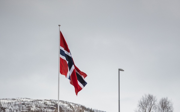 U.S. Marines participate in Norwegian Constitution Day Parade