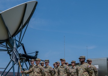 Space Force Indo-Pacific Commander Reviews JTAGS Operations in Japan