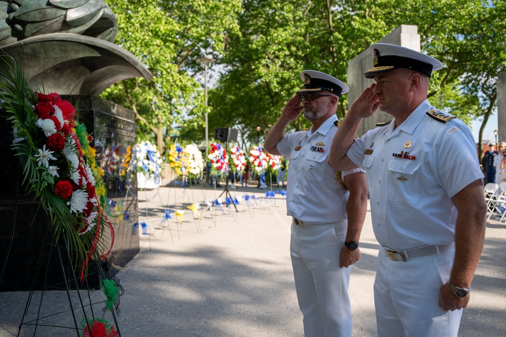 U.S. 2nd Fleet Vice Commander Participates in Fleet Week New York 2025 Event