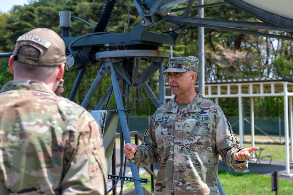 Space Force Indo-Pacific Commander Reviews JTAGS Operations in Japan