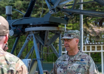 Space Force Indo-Pacific Commander Reviews JTAGS Operations in Japan