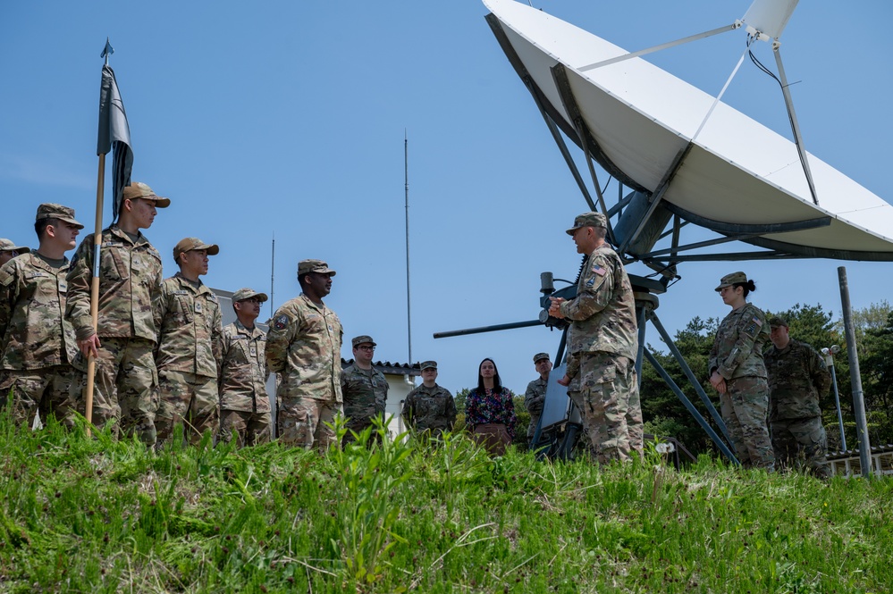 Space Force Indo-Pacific Commander Reviews JTAGS Operations in Japan