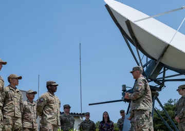 Space Force Indo-Pacific Commander Reviews JTAGS Operations in Japan