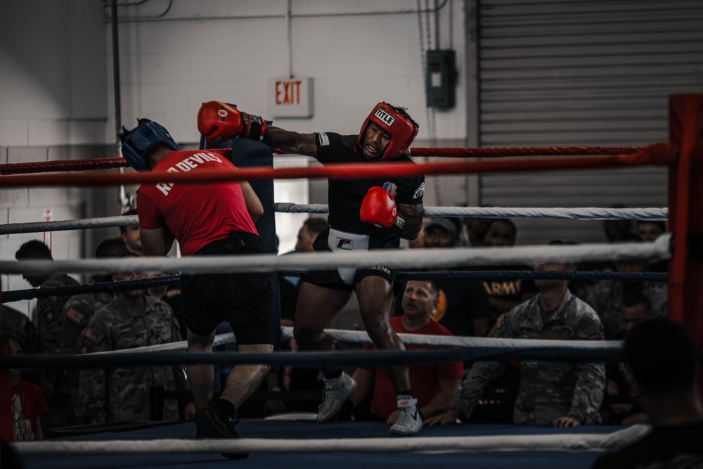 Paratroopers Go Toe-to-Toe in All American Week Boxing Tournament