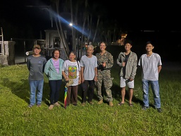 Balikatan 25 | 3d MLR Marine United with Family on Batan
