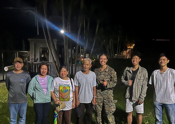 Balikatan 25 | 3d MLR Marine United with Family on Batan